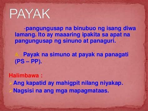 kantutan in a sentence tagalog example brainly|Give me 3 example of payak (IN SENTENCE). .